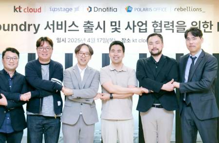 폴라리스오피스, KT 클라우드-업스테이지-리벨리온 등과 ‘AI 파운드리’ 사업 본격화