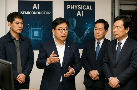 국정기획위, 리벨리온·마음AI 방문…“AI 반도체·피지컬 AI 집중 육성한다”