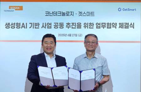 코난테크놀로지, 겟스마트와 협력해 생성형 AI로 금융권 공략 박차
