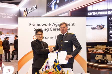 한화에어로스페이스, 스웨덴에 1500억 규모 155㎜ MCS 추가 수출